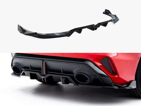 Audi RS3 Sedan 8Y Facelift Rear Splitter (Vertical Bars) V.2 - Maxton Design