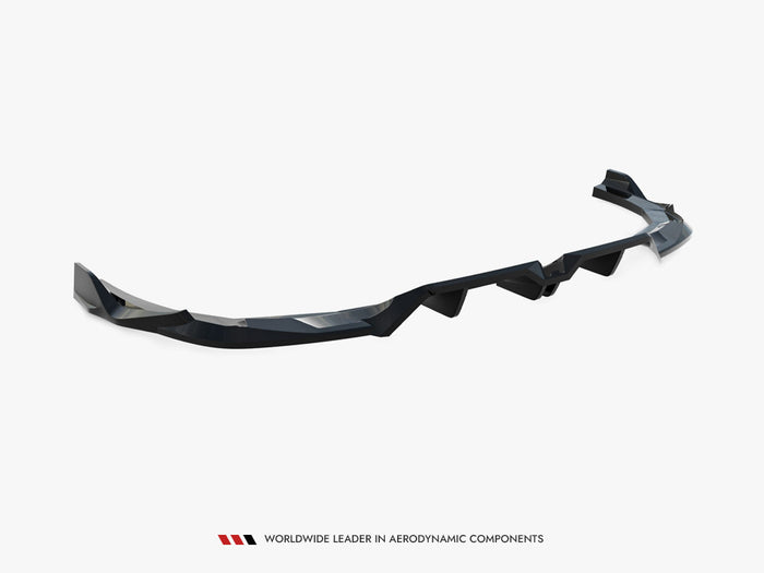 Audi RS3 Sedan 8Y Facelift Rear Splitter (Vertical Bars) V.2 - Maxton Design