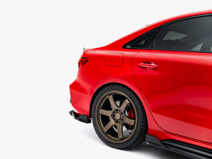 Audi RS3 Sedan 8Y Facelift Rear Splitter (Vertical Bars) V.2 - Maxton Design
