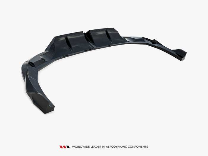 Audi RS3 Sedan 8Y Facelift Rear Splitter (Vertical Bars) V.2 - Maxton Design