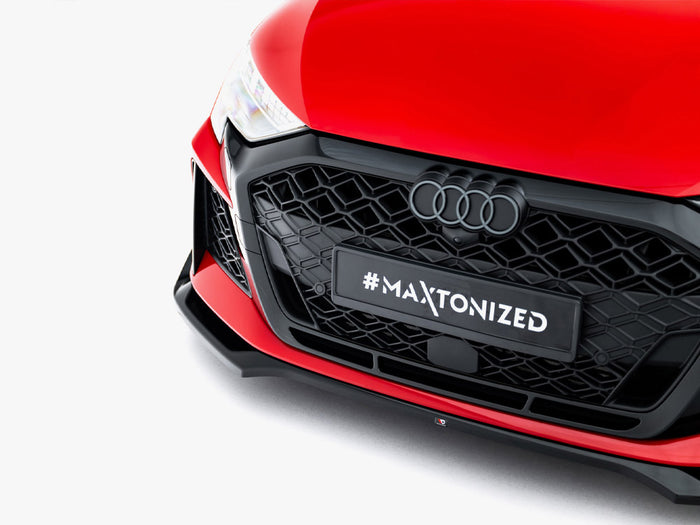 Audi RS3 Sedan 8Y Facelift Front Splitter V.2 - Maxton Design