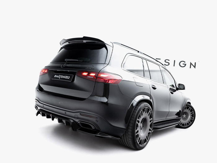 Rear Splitter (Vertical Bars) Mercedes-Benz GLS AMG-Line X167 Facelift - Maxton Design