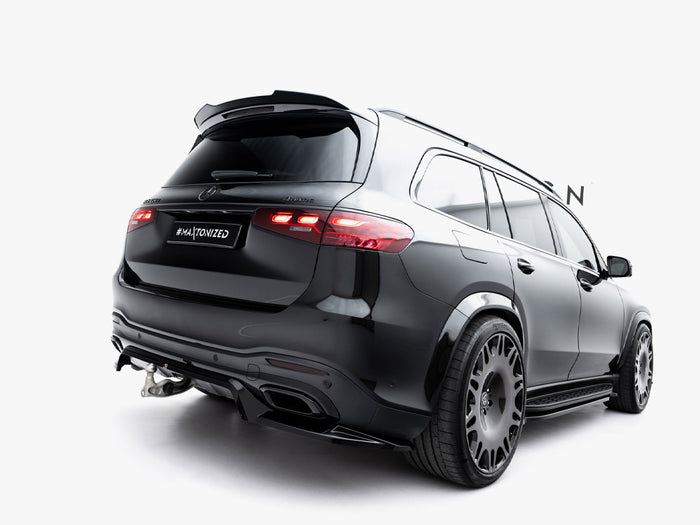 Rear Splitter (Vertical Bars) Mercedes-Benz GLS AMG-Line X167 Facelift - Maxton Design