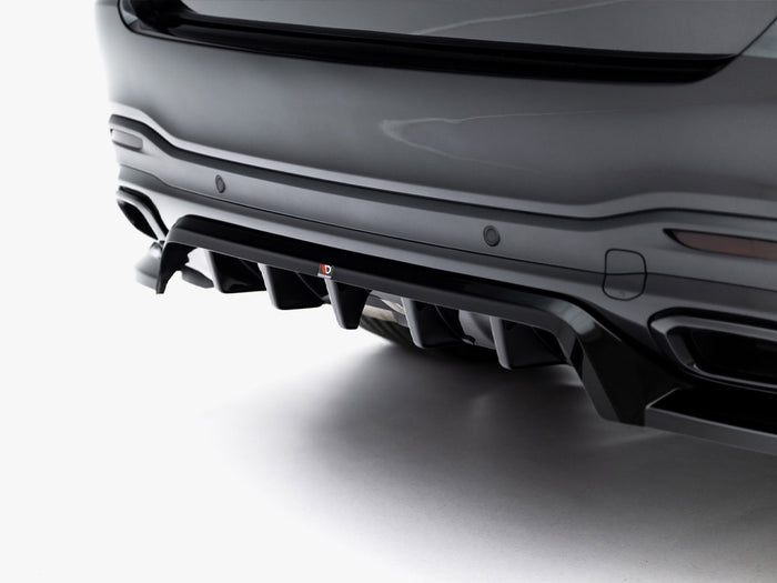 Rear Splitter (Vertical Bars) Mercedes-Benz GLS AMG-Line X167 Facelift - Maxton Design