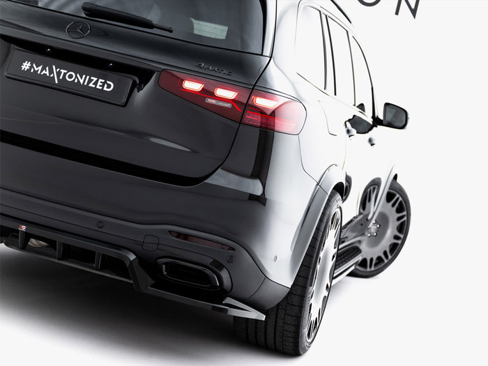 Rear Splitter (Vertical Bars) Mercedes-Benz GLS AMG-Line X167 Facelift - Maxton Design