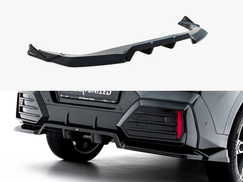 BMW X2 M-Pack U10 Rear Splitter (Vertical Bars) - Maxton Design