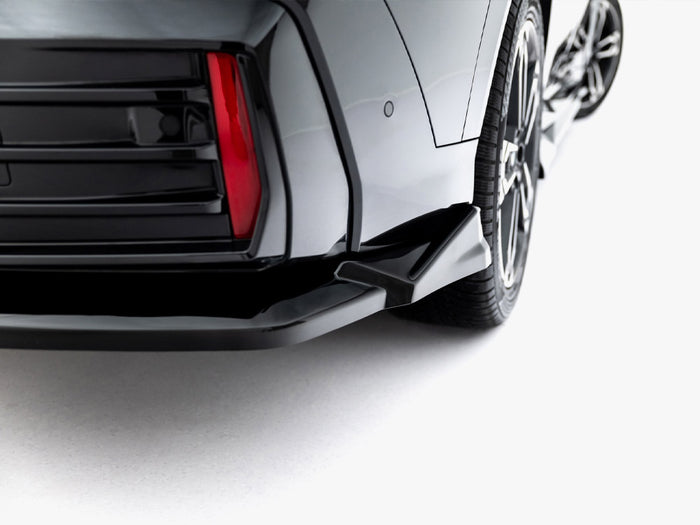BMW X2 M-Pack U10 Rear Splitter (Vertical Bars) - Maxton Design