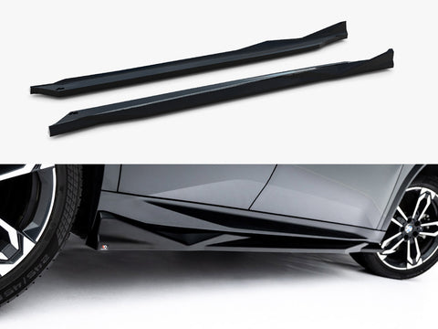 BMW X2 M-Pack U10 Side Skirts Diffusers - Maxton Design