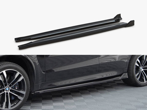 BMW X5 M-Pack F15 Side Skirts Diffusers V.2 - Maxton Design