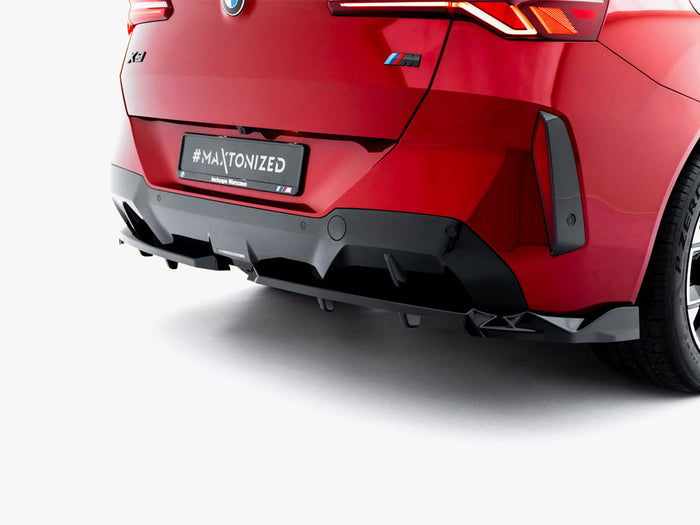 Maxton Design - Rear Splitter (Vertical Bars) BMW X3 M-Pack G45