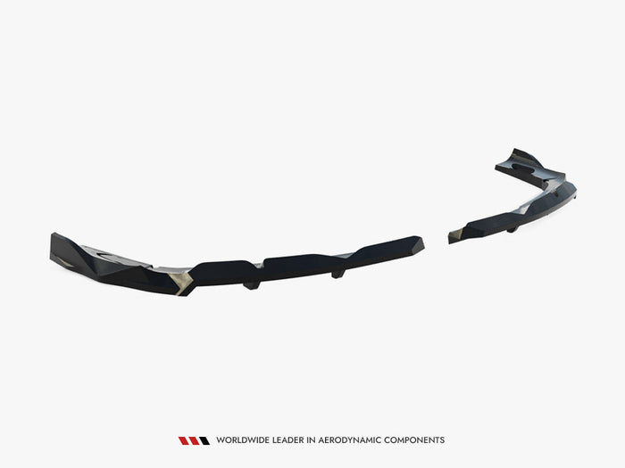 Maxton Design - Rear Splitter (Vertical Bars) BMW X3 M-Pack G45