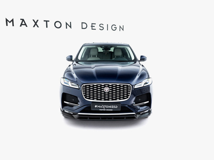 Maxton Design - Front Splitter Jaguar F-Pace R-Sport Mk1 Facelift