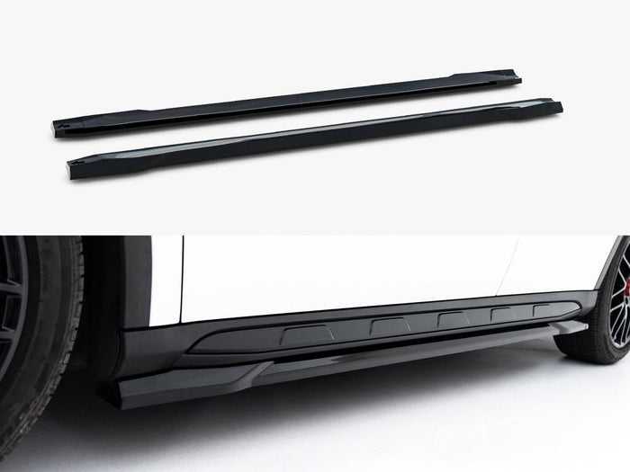 Maxton Design - Side Skirts Diffusers Mercedes-Benz GLA 45 AMG X156 Facelift