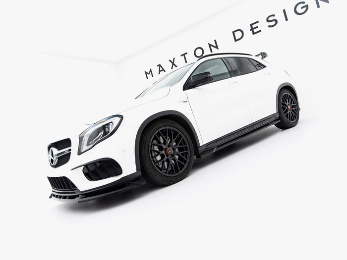 Maxton Design - Side Skirts Diffusers Mercedes-Benz GLA 45 AMG X156 Facelift