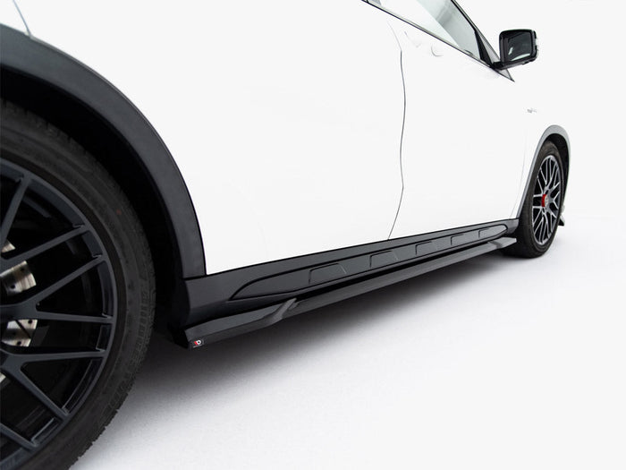 Maxton Design - Side Skirts Diffusers Mercedes-Benz GLA 45 AMG X156 Facelift