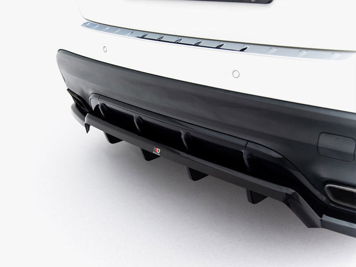 Maxton Design - Rear Splitter (Vertical Bars) Mercedes-Benz GLA 45 AMG X156 Facelift