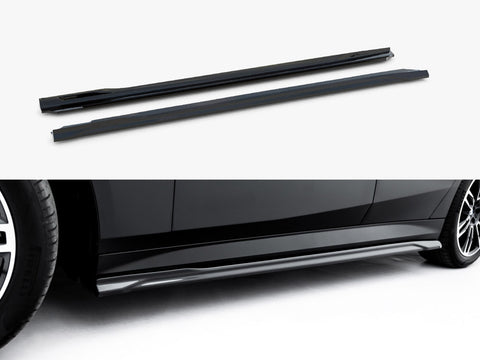 BMW 5 M-Pack G60 Side Skirts Diffusers V.1 - Maxton Design