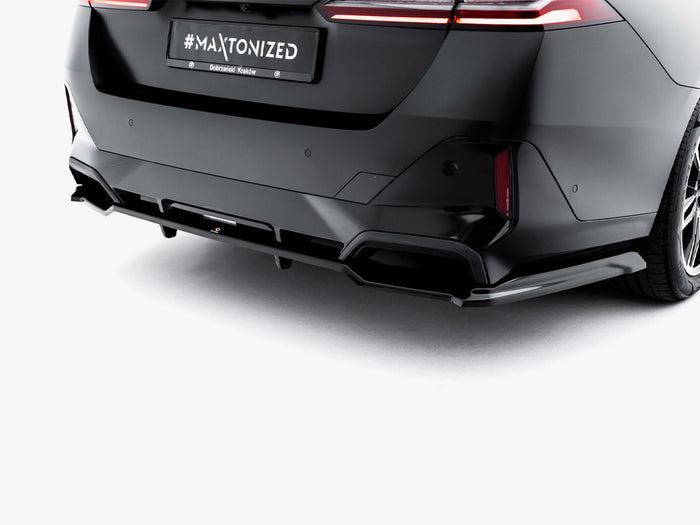 BMW 5 / i5 M-Pack G60 Rear Splitter (Vertical Bars) V.1 - Maxton Design
