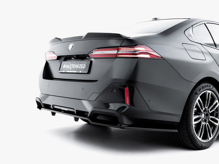 BMW 5 / i5 M-Pack G60 Rear Splitter (Vertical Bars) V.2 - Maxton Design