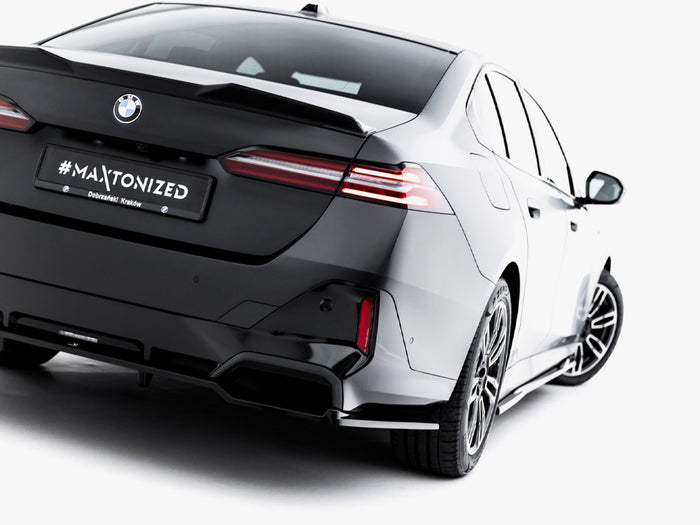 BMW 5 / i5 M-Pack G60 Rear Splitter (Vertical Bars) V.2 - Maxton Design