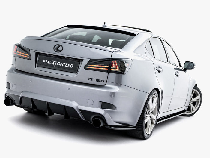 Maxton Design - Rear Side Splitters Lexus IS F-Sport Mk2 (XE20) Facelift