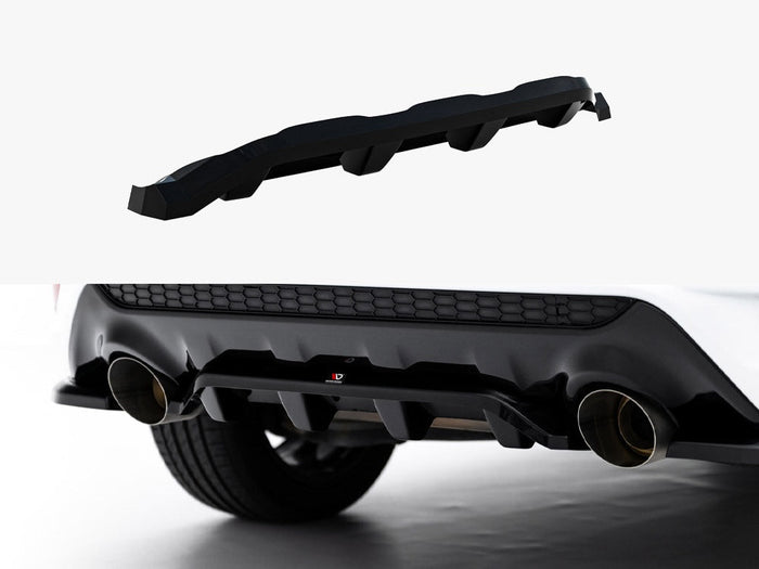 Maxton Design - Central Rear Splitter (Vertical Bars) Ford Kuga ST-Line Mk2 Facelift
