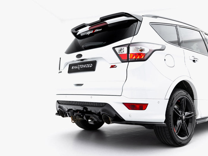 Maxton Design - Central Rear Splitter (Vertical Bars) Ford Kuga ST-Line Mk2 Facelift