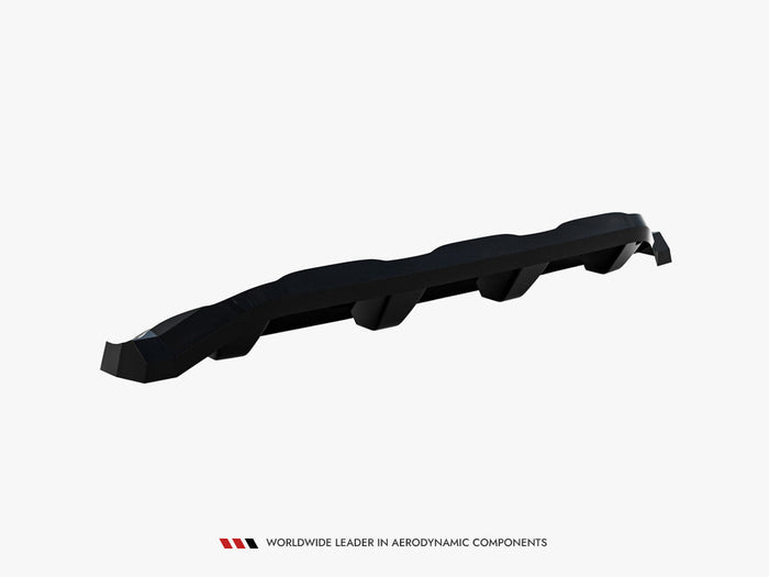 Maxton Design - Central Rear Splitter (Vertical Bars) Ford Kuga ST-Line Mk2 Facelift