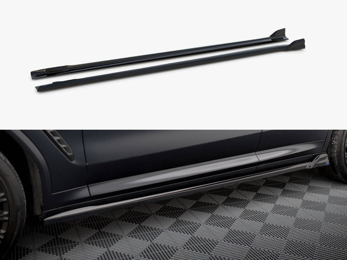 BMW X3 M-Pack G01 Facelift Side Skirts Diffusers - Maxton Design