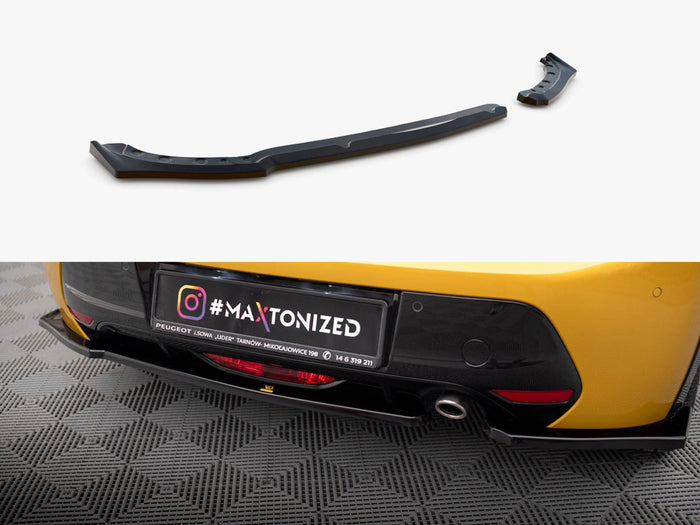Peugeot 208 GT Mk2 Rear Side Splitters - Maxton Design