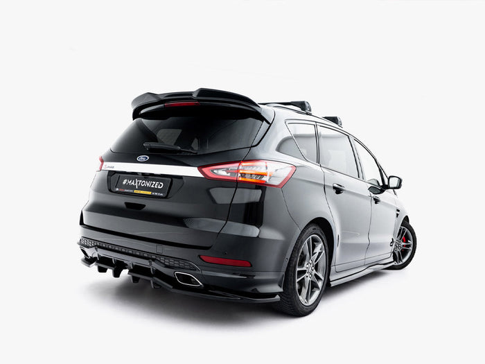 Maxton Design - Rear Splitter (Vertical Bars) Ford S-Max ST-Line Mk2 Facelift
