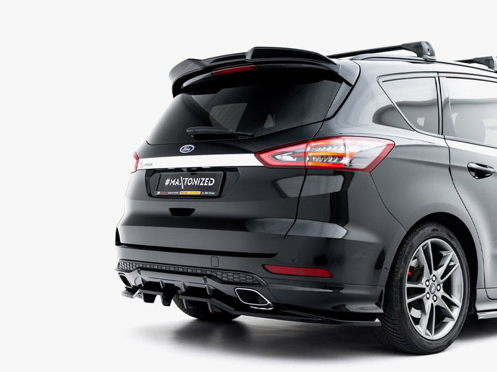 Maxton Design - Rear Splitter (Vertical Bars) Ford S-Max ST-Line Mk2 Facelift
