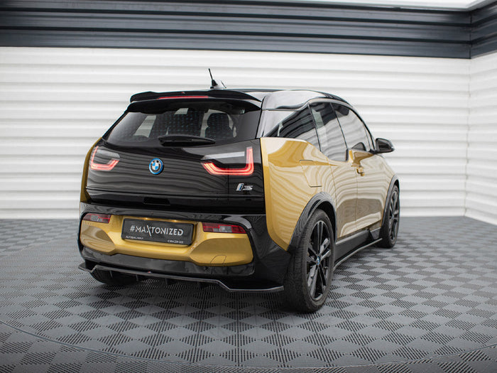 Maxton Design - Rear Splitter (Vertical Bars) BMW i3 S Mk1 Facelift