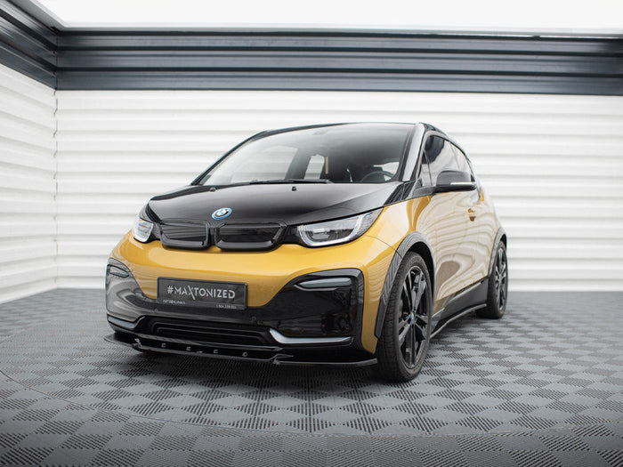 Maxton Design - Front Splitter V.2 BMW i3 S Mk1 Facelift