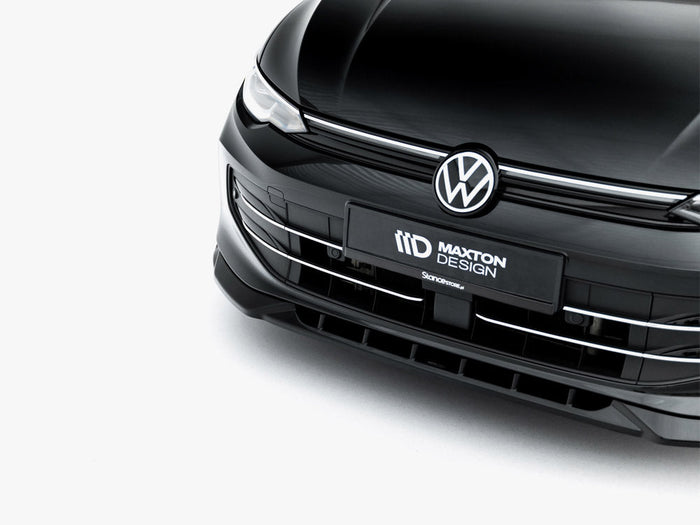 Maxton Design - Front Splitter V.1 Volkswagen Golf Mk8 Facelift