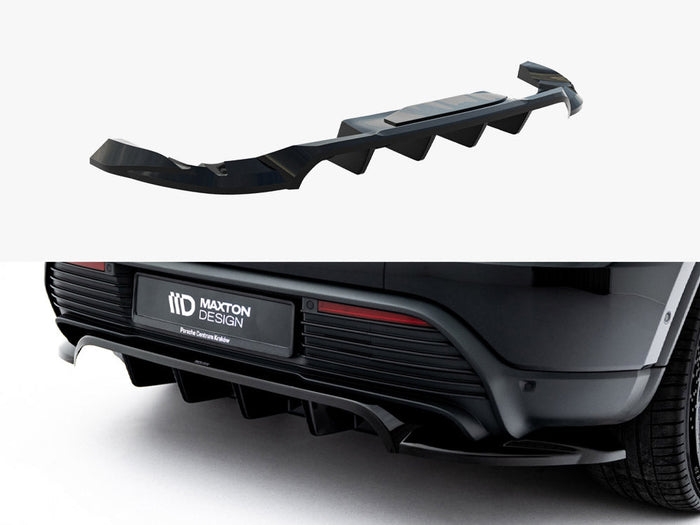 Maxton Design - Rear Splitter (Vertical Bars) Porsche Macan EV Mk1