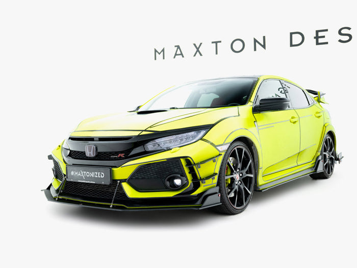 Maxton Design - Street PRO Front Splitter Honda Civic Type-R Mk10 / Mk10 Facelift