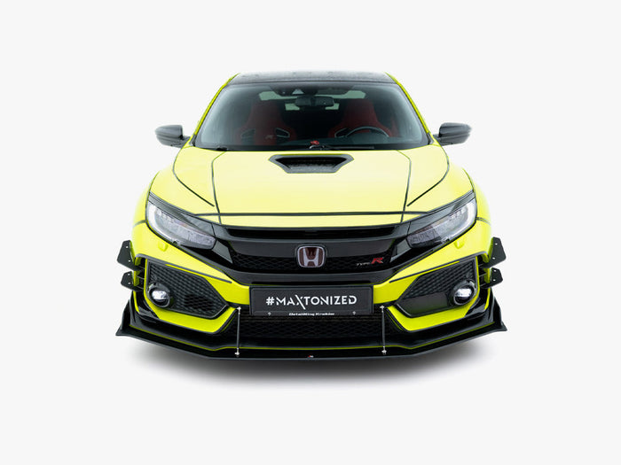 Maxton Design - Street PRO Front Splitter Honda Civic Type-R Mk10 / Mk10 Facelift