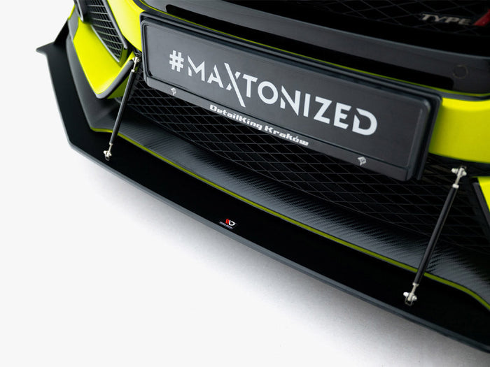 Maxton Design - Street PRO Front Splitter Honda Civic Type-R Mk10 / Mk10 Facelift