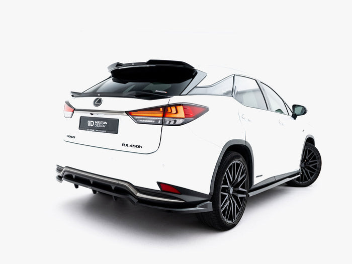 Maxton Design - Lower Spoiler CAP 3D Lexus RX F-Sport Mk4 Facelift