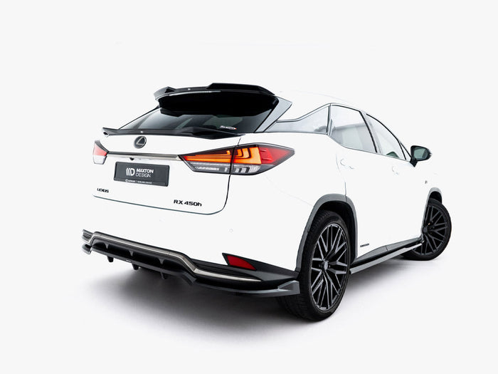 Maxton Design - Rear Splitter (Vertical Bars) Lexus RX F-Sport Mk4 Facelift