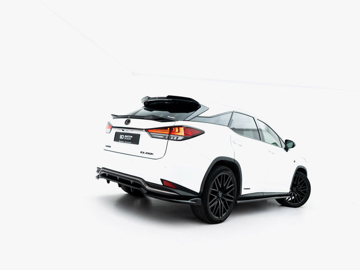 Maxton Design - Rear Splitter (Vertical Bars) Lexus RX F-Sport Mk4 Facelift