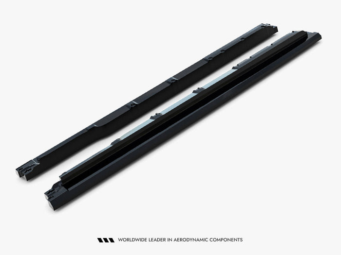 Maxton Design - Side Skirts Diffusers V.2 Lexus RX Mk4 Facelift (version without OEM step rails)
