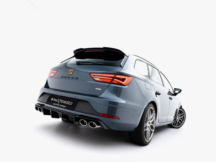 Maxton Design - Spoiler CAP V.1 Seat Leon Cupra ST Mk3 / Mk3 Facelift