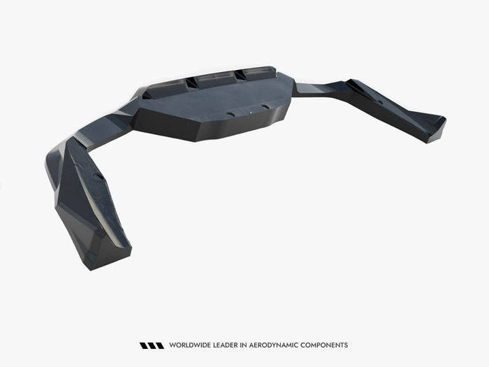 Maxton Design - Rear Splitter (Vertical Bars) BMW X2 M35i U10