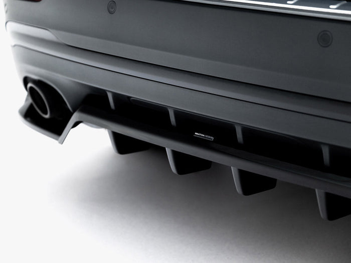 Maxton Design - Rear Splitter (Vertical Bars) Mercedes-AMG GLA 35 H247 Facelift