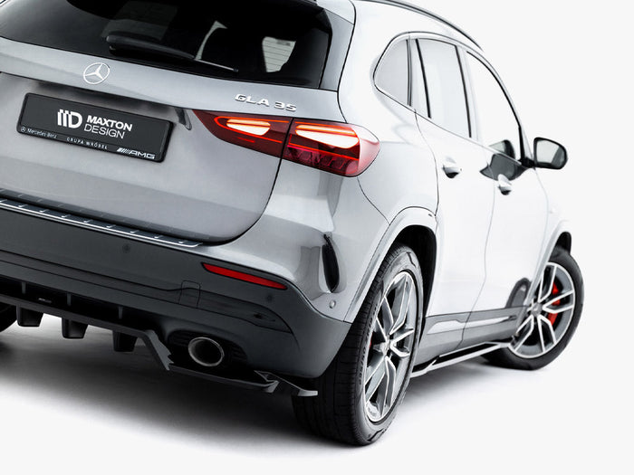 Maxton Design - Rear Splitter (Vertical Bars) Mercedes-AMG GLA 35 H247 Facelift
