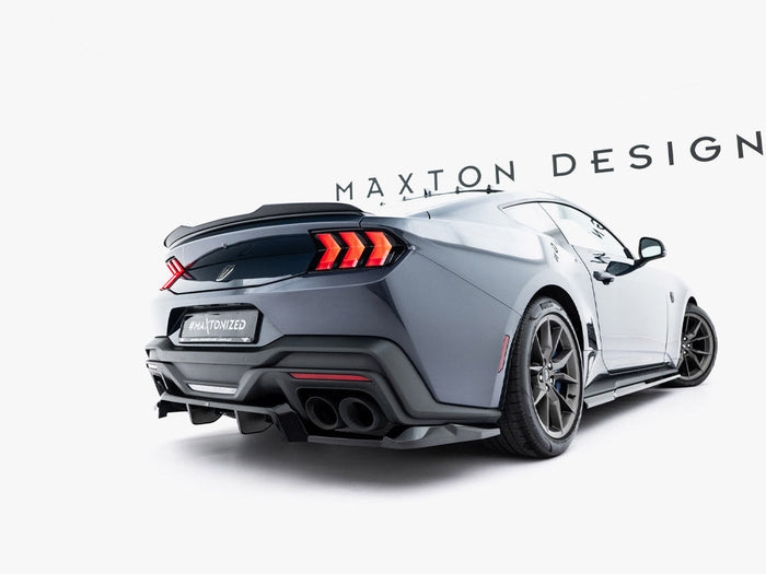 Maxton Design - Rear Splitter (Vertical Bars) Ford Mustang Dark Horse Mk7