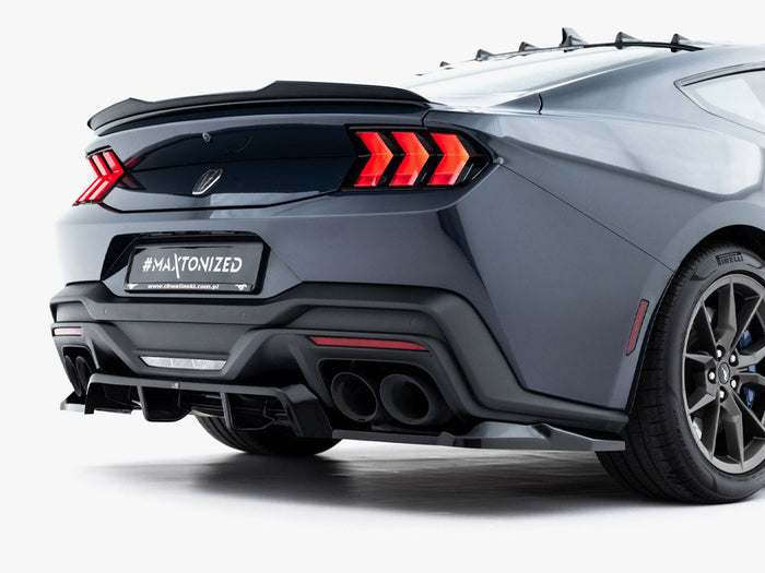 Maxton Design - Rear Splitter (Vertical Bars) Ford Mustang Dark Horse Mk7