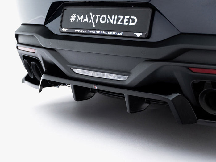 Maxton Design - Rear Splitter (Vertical Bars) Ford Mustang Dark Horse Mk7